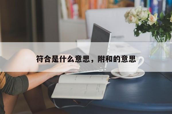 符合是什么意思，附和的意思